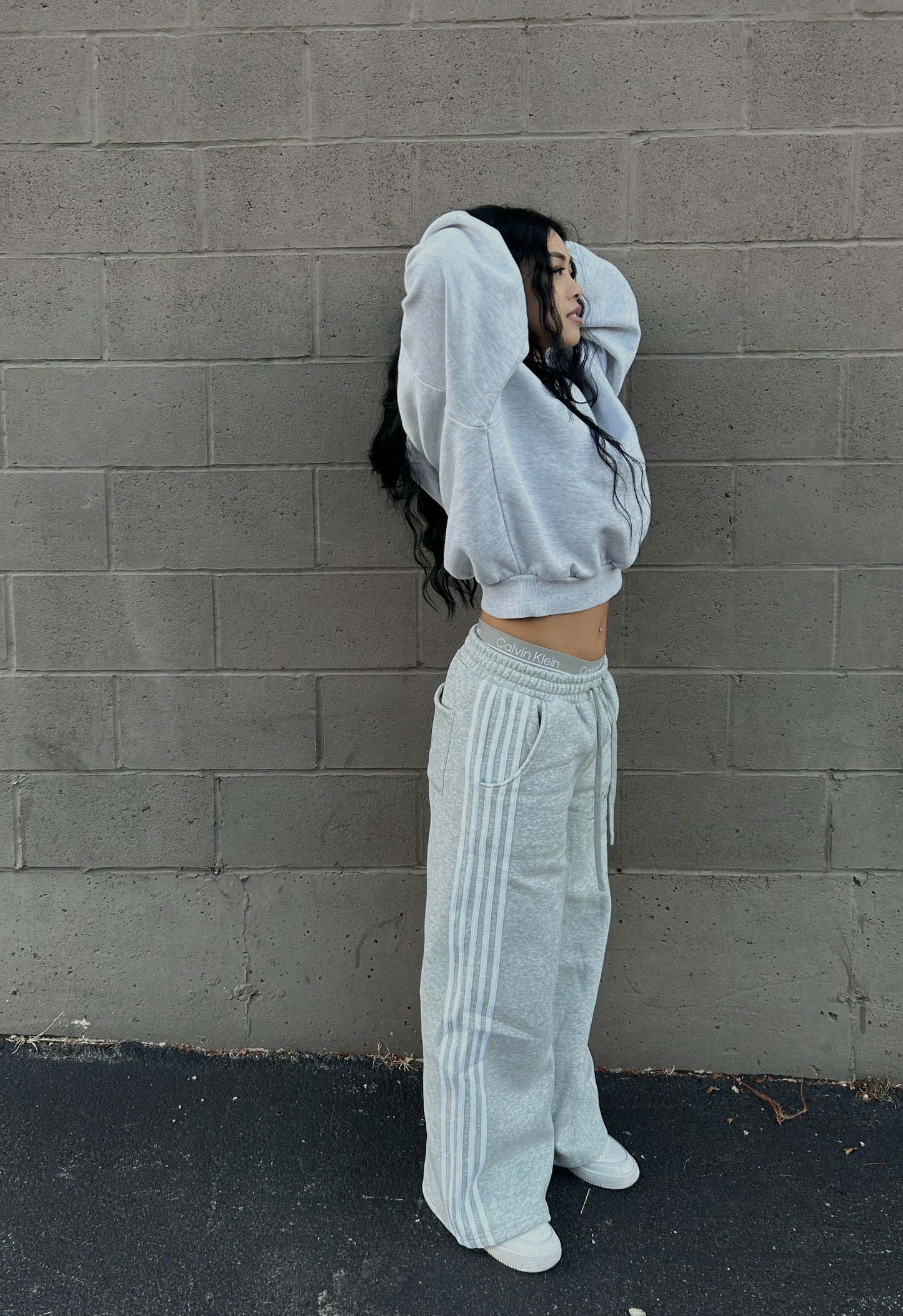 STRIPED SWEATPANTS [PREMADE]